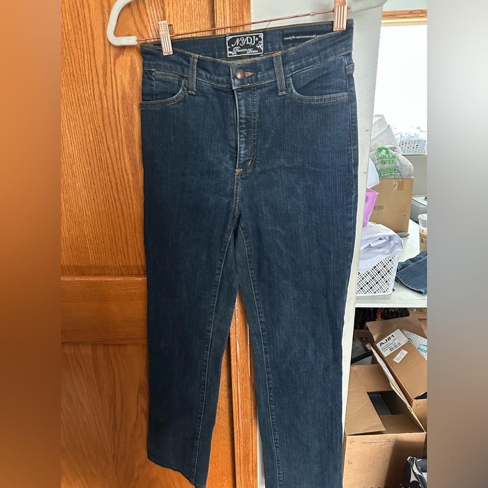 NYDJ Dark Blue Skinny Jeans